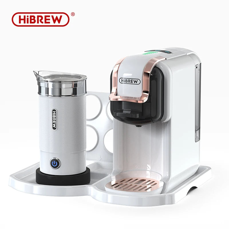 Caffinty™ 5-in-1 Smart Coffee Machine – Hot & Cold Brew, Capsule Compatible